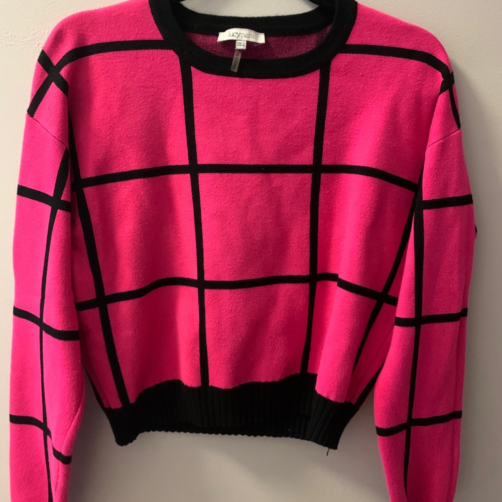 Pink sweater